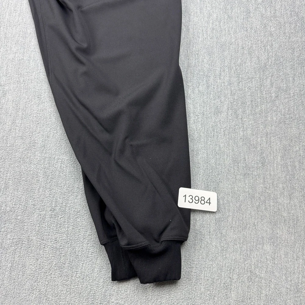 Lululemon Jogger Pants Womens 14 Black‎ Keep Moving Training Running Gym W5CV4S